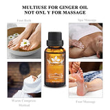 Ownest 5 Pack Ginger Massage Oil,100% Pure Natural Lymphatic Drainage Ginger Oil,SPA Massage Oils,Repelling Cold and Relaxing Active Oil-30ml