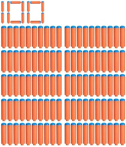 Nerf N Series N1 Darts, Includes 100 Darts, Compatible Only with Nerf N Series Blasters, Outdoor Games, Ages 8+ (Amazon Exclusive)