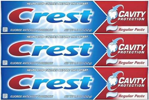 Crest Toothpaste Cavity Protection Regular (Pack of 3)
