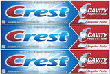 Crest Toothpaste Cavity Protection Regular (Pack of 3)