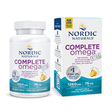 Complete Omega Xtra Softgels – 60 Count, Lemon Flavor