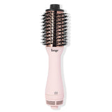 L'ANGE HAIR Le Volume 2-in-1 Titanium Blow Dryer Brush | Hot Air Brush in One with Oval Barrel | Hair Styler for Smooth, Frizz-Free Results for All Hair Types (Blush - 60 mm)