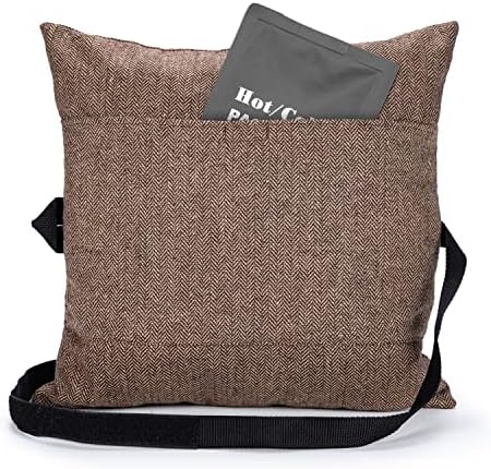 SWISSELITE Hysterectomy Tummy Pillow with Pocket for Abdominal Surgery, Hernia C-Section Healing Protector Pillow to Relieve Pressure, Cervical Cancer Recovery Gifts