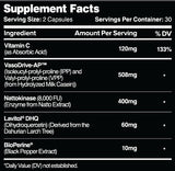 Leviathan Nutrition Hemo Flow | Supplement with Nattokinase for Nitric Oxide