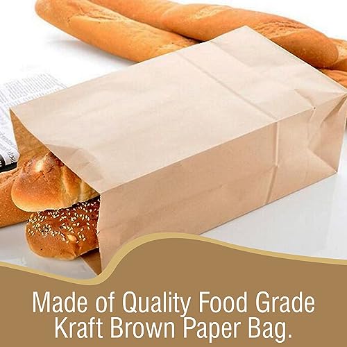 Perfect Stix 4lb Brown Paper Lunch Bags - Pack of 500CT