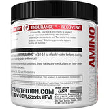 Evlution Nutrition HYDRAMINO Complete Hydration Multiplier, All 6 Electrolytes, Vitamin C & B, Fluid Boosting Aminos, Coconut Water, Endurance, Recovery, Antioxidants, 30 Serve, Fruit Punch