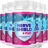 IDEAL PERFORMANCE (5 Pack) Nerve Shield Plus Pills Original Supplement Advanced Nerve Formula (300 Capsules)