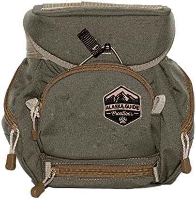 Alaska Classic HBS with MAX Pocket Bino Pack | Camo Binocular Harness Vest | Hunting Binoculars and Rangefinder Pouch (Ranger Green)