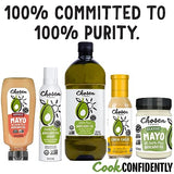 Chosen Foods 100% Pure Avocado Oil, Keto and Paleo Diet Friendly, Kosher Oil for Baking, High-Heat Cooking, Frying, Homemade Sauces, Dressings and Marinades (1 liter, 2 Pack)