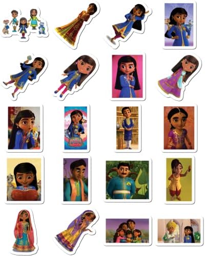 Stickers Pack 20 Pcs Mira Vinyl Royal Laptop Detective Waterproof Aesthetic Colorful Water Bottle Bumper Car Bike Luggage Guitar Skateboard