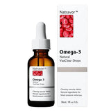 NATRAVOR Vegan Omega-3 Natural Vasclear Drops,Fish Oil Alternative,DHA, EPA, DPA - Heart, Brain, Joint, Eye, Immune Support (2)