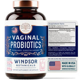 Vaginal Probiotics for Women - 19Bil CFU Lactobacillus Salivarius Probiotic for PH Balance, Digestive, Gut Health - Feminine Balance Complex Probiotics for Women BV Support Supplements - 30 Capsules
