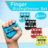 DICYWUDI Grip Strength Trainer, Finger Strength Trainer for Grip Strength Training for Fingers, Wrists, and Hands for Home, Office, Gym, Climbing, Athletes, Musicians, and Therapy