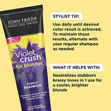 JOHN FRIEDA Violet Crush For Blondes Purple Shampoo 8.3 oz