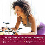 NatureMyst Women’s Probiotics, 50 Billion CFU, 18 Strains for Women, Plus Prebiotic & Cranberry, Support Digestive, Vaginal & Urinary Health, Shelf Stable, 60 Delayed Release Vegan Caps
