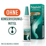 Nasivin Nasenspray oh. Konservierungsstoffe Kleinkinder