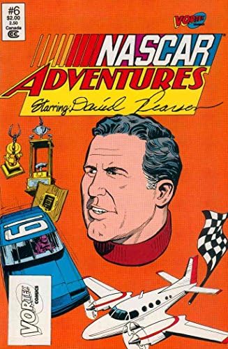 NASCAR Adventures #6 FN ; Vortex comic book | David Pearson