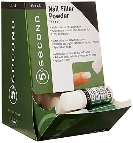 IBD 5 Second Nail Filler Powder (12 Pieces)