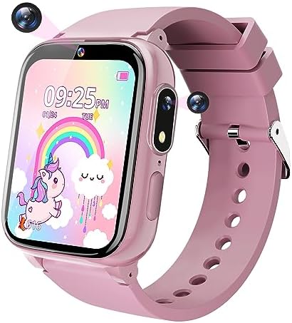 Smart Watch for Kids with 26 Games Girls Toys Age 6-8 Birthday Gifts Ideas for Girls 3 4 5 7 9 6 8 Year Old Christmas Stocking Stuffers for Kids
