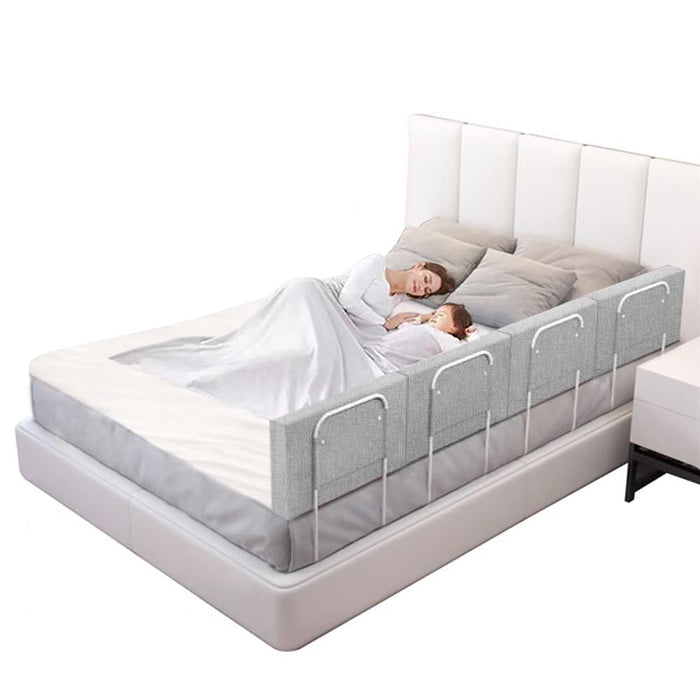 Adjustable Bed Rails and Safety Bumpers for Elderly, Adults, and Toddlers – Secure Bed Guard for King, Queen, Twin, and Full Sizes – Bedside Assist, Grab Bars, and Barrier Support for Kids and Seniors