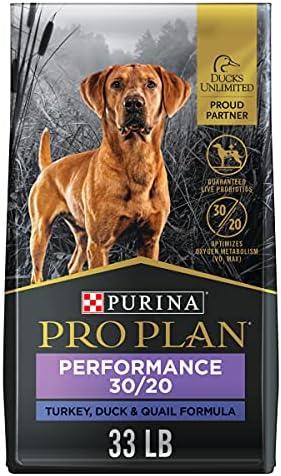Purina Pro Plan Sport Performance 30/20 Turkey, Duck & Quail Formula Dry Dog Food - 33 lb. Bag