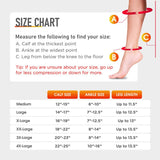 LEMON HERO Short Zipper Compression Socks for Women and Men Open Toe 15-20 mmHg Medical Zippered with Zip Guard Skin Protection (5XL, Biege)