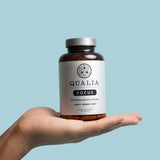 Qualia FOCUS Brain Booster Supplement | A Powerful Nootropic Designed to Deliver Sustained Mental Energy, Alertness, Concentration & Memory | With Ginkgo Biloba, L-Theanine Plus 40 ct