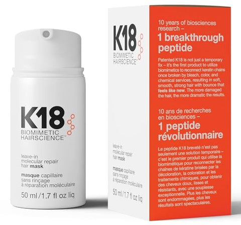 K-18 Leave-In Molecular Repair Hair Mask For All Hair Types 50ml