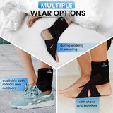 Dosh AFO Foot Drop Brace - Drop Foot Braces - Foot Drop Brace for Walking - AFO Brace - Drop Foot Brace for Walking - Ankle Foot Orthosis for Foot Drop - Foot Drop Orthosis (Right - One Size)