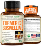 Organic Turmeric Curcumin Supplement with Boswellia Serrata - Joint Support Formula