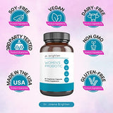 Dr. Brighten Women’s Probiotic - Probiotics, Prebiotics with Antioxidants & Sunfiber for Healthy Hormones, Balanced Female Microbiome, Ovaries and Immune Health - 60 Capsules