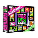 Schylling NeeDoh Squishmas Advent Calendar - 24 Mini Squeeze Toys - Christmas Countdown - Ages 3 to Adult