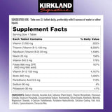 Kirkland Signature Super B-Complex (2-Pack) with Electrolytes (2 x 500 Tablets)