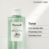 Parnell Cicamanu Toner - Centella Asiatica, Ceramide, LHA, PHA, Soothing and Moisturizing for Sensitive and Dry Skin (6.76 Fl Oz / 200ml)