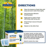 SIMPLE PROMISE - Xitox Deep Cleansing Foot Pads - Rejuvenates Your Body for More Restful Sleep - Alleviates Tension - Contains Natural Herbal Ingredients - 30 Foot Pads