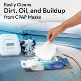 CPAP Mask Wipes - 140 Pack of Disposable CPAP Cleaner Wipes - Unscented, Aloe Infused, and Alcohol Free