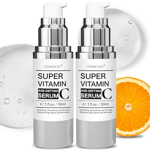 Super C Serum for Women Over 70, Vitamin C Serum for Face, Retinol Serum for Face, Rapid Anti Aging Serum, Super Hydrates, Softens, Lifts and Firms, Even Skin Tone (60ml)