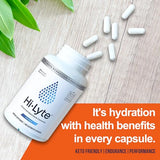 Hi-Lyte Electrolyte Replacement Capsules | Rapid Rehydration Supplement | Vegan, Vegetarian, Keto Friendly | Gentle on Stomach | Magnesium, Potassium, Sodium & Zinc + | 100 Capsules