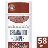 Schmidt's Deodorant Stick Cedarwood & Juniper, 75 g