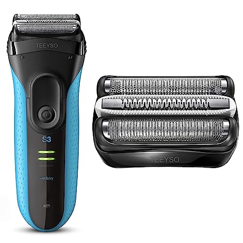 32B Series 3 Replacement Head for Braun ProSkin Electric Shaver, Compatible with Braun Foil Shaver 3000s 3010s 3020s 3030s 3040s 3050cc 3070cc 3080s 3090cc 320 330 340 350cc (1 Pack)