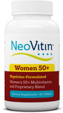 NeoVitin Women's 50+ Formula Multivitamin with Brilliant Blend - Daily Nutritional Support for Women Over 50 (60 Count)