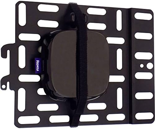 Universal Streaming Device Mount Holds Media Devices Up to 3lbs Securely Behind Flat Screen TVs - Compatible with Apple TV, Roku, Amazon Fire TV, TiVo Mini, and More - Echo-SDMU