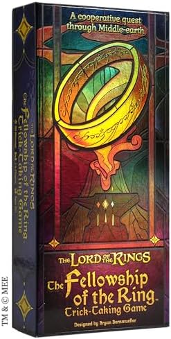 The Lord of The Rings The Fellowship of The Ring Trick-Taking Game - A Cooperative Card Adventure! Strategy Game for Kids & Adults, Ages 10+, 1-4 Players, 20 Minute Playtime, Made by Office Dog