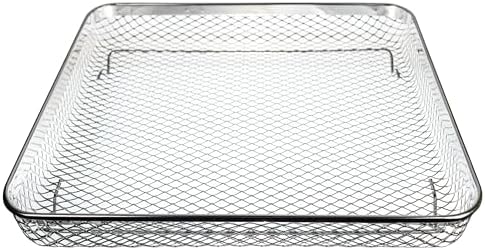 Univen Stainless Steel Upgraded Air Fryer Basket Compatible with Cuisinart Airfryer Oven TOA-26 TOA-28
