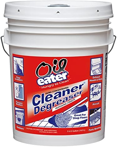 Oil Eater AOD5G35438 Original 5 Gallon Cleaner/Degreaser, light yellow, 640 Fl Oz (Pack of 1)
