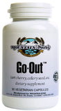 Go Out Relief Joint Formula and Uric Acid Support with Tart Cherry Concentrate, Black Cherry Extract 20:1, Celery Seed Extract and Turmeric Root. Helps You Get Out and About. It Works!