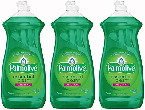 Palmolive Dishwashing Soap Essential Clean Original Scent, 28 Ounce (Pack of 3)