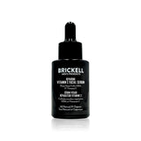 Brickell Men's Anti Aging Vitamin C Serum For Face, Repairing Night Face Serum for Men, Natural and Organic Hyaluronic Acid Serum For Face to Diminish Wrinkles and Reduce Redness, 1 Ounce, Scented