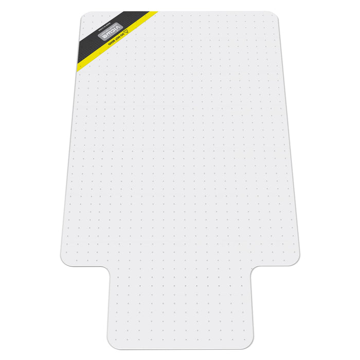 Vicwe Office Chair Mat for Carpet, 32" X 55" Heavy Duty Desk Chair Mat for Carpeted Floors, Easy Glide Rolling Plastic Floor Mat, Ship Flat,Easy to Clean with Lip